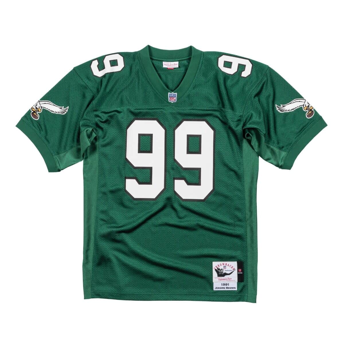 Jerome Brown 1991 Authentic Jersey Philadelphia Eagles