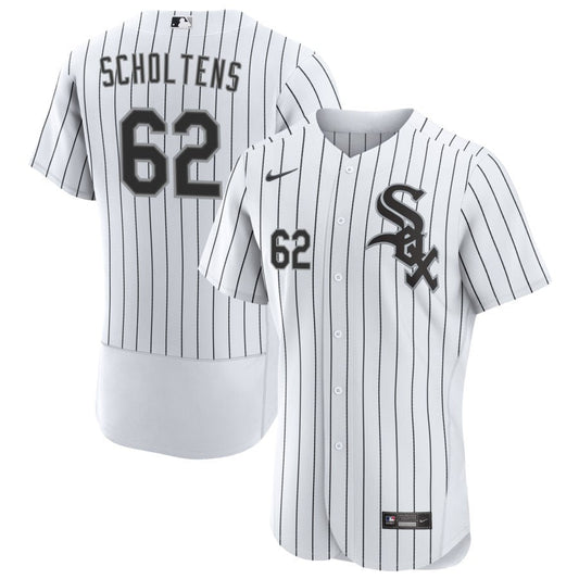 Jesse Scholtens Chicago White Sox Nike Home Authentic Jersey - White