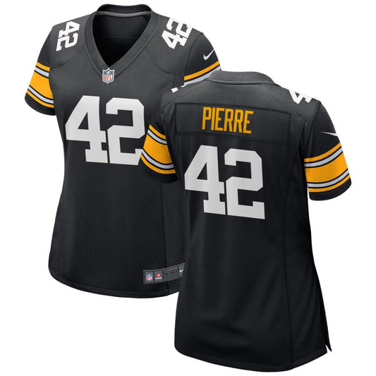 James Pierre Pittsburgh Steelers Nike Women's Alternate Game Jersey - Black