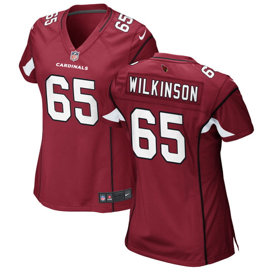 Elijah Wilkinson Arizona Cardinals Nike Women's Game Jersey - Cardinal
