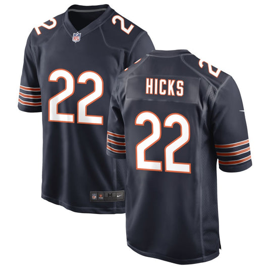Elijah Hicks Chicago Bears Nike Game Jersey - Navy