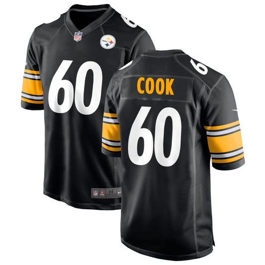 Dylan Cook Pittsburgh Steelers Nike Game Jersey - Black