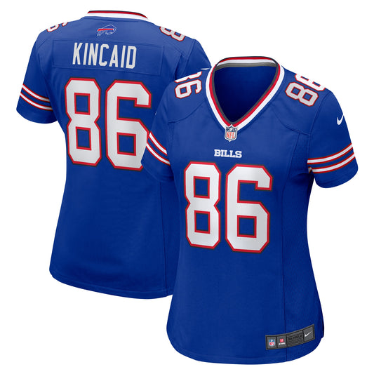 Dalton Kincaid Buffalo Bills Nike Women's Home Game Jersey - Royal
