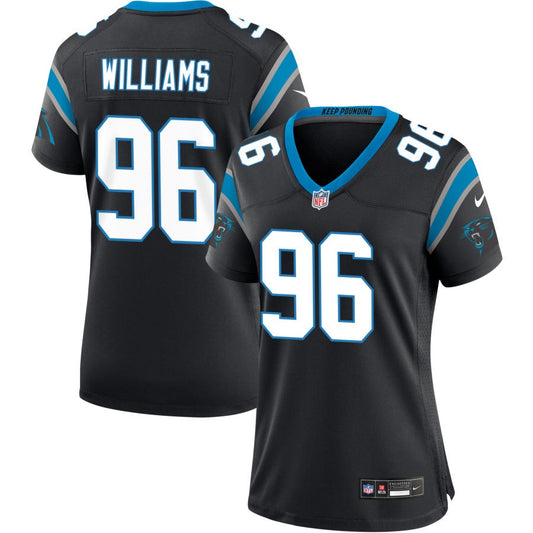 DeShawn Williams Carolina Panthers Nike Women's Game Jersey - Black