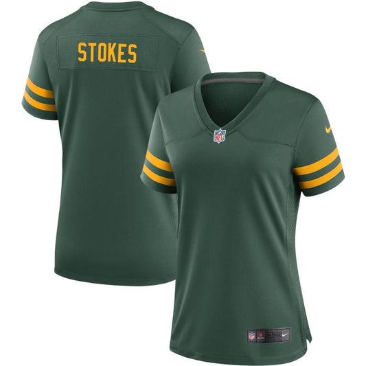Eric Stokes Green Bay Packers Nike Women's Alternate Jersey - Green
