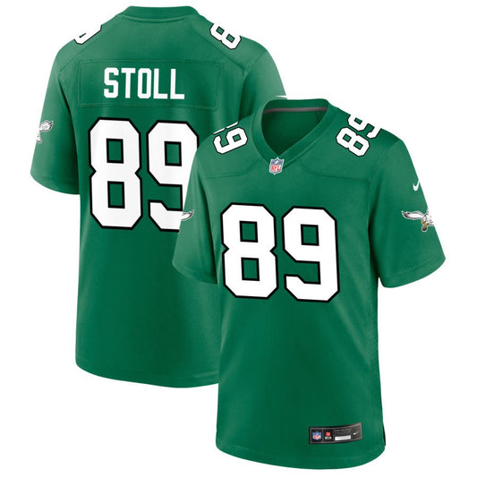 Jack Stoll Philadelphia Eagles Nike Alternate Game Jersey - Kelly Green