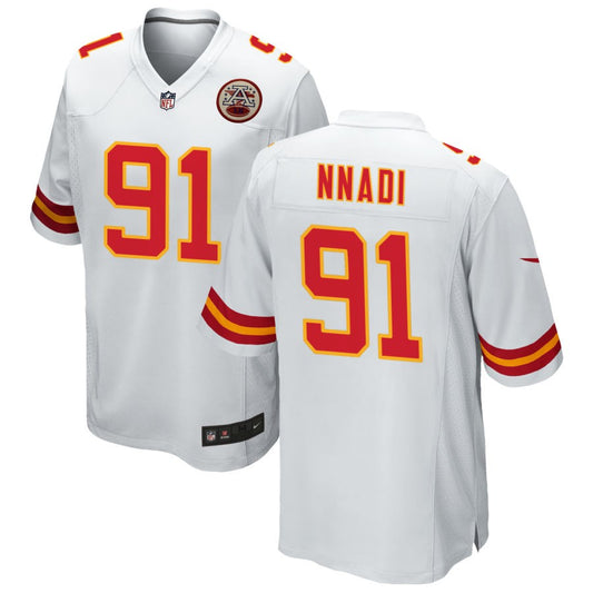 Derrick Nnadi Kansas City Chiefs Nike Game Jersey - White