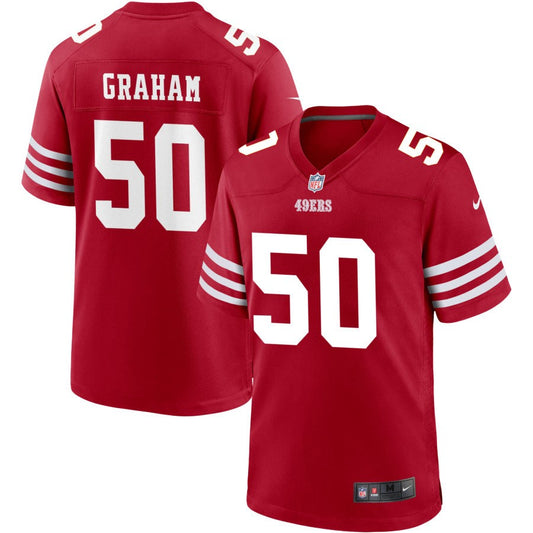 Jalen Graham San Francisco 49ers Nike Youth Game Jersey - Scarlet