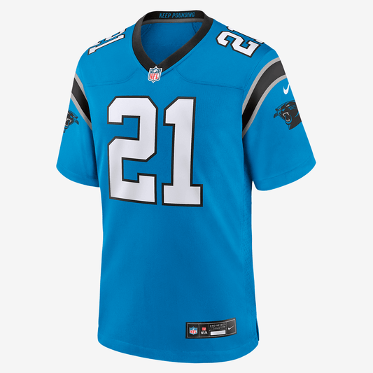 Jeremy Chinn Carolina Panthers Men's Nike NFL Game Football Jersey - Blue