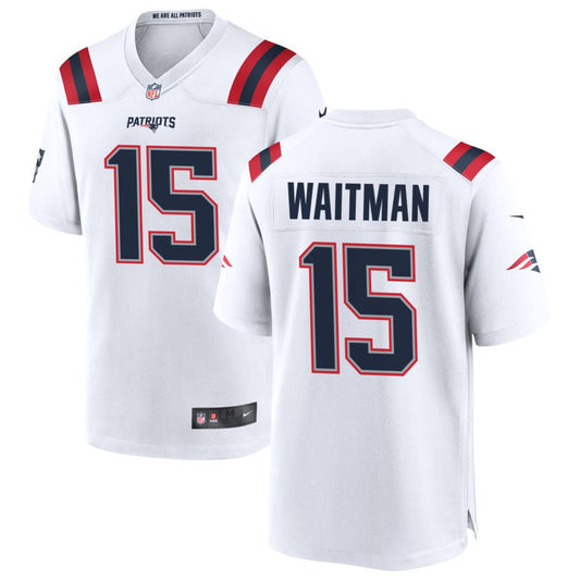 Corliss Waitman New England Patriots Nike Game Jersey - White