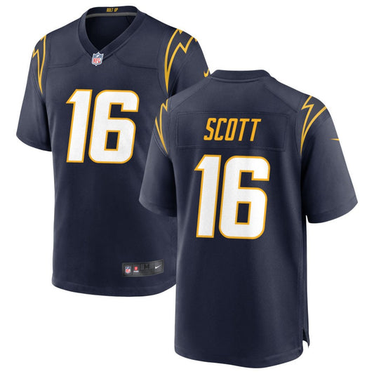 JK Scott Los Angeles Chargers Nike Alternate Game Jersey - Navy