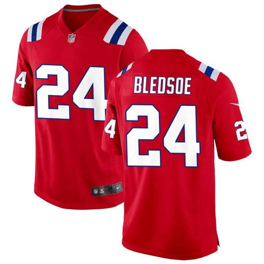 Joshuah Bledsoe New England Patriots Nike Alternate Jersey - Red