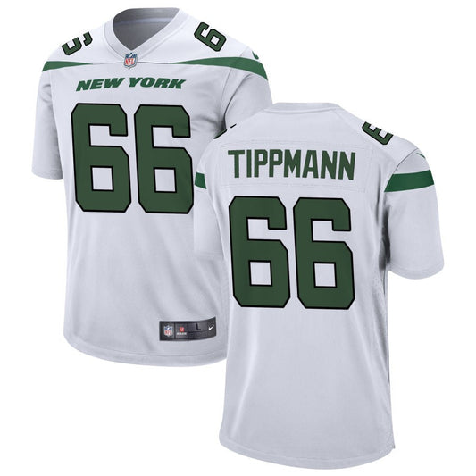 Joe Tippmann New York Jets Nike Youth Game Jersey - White