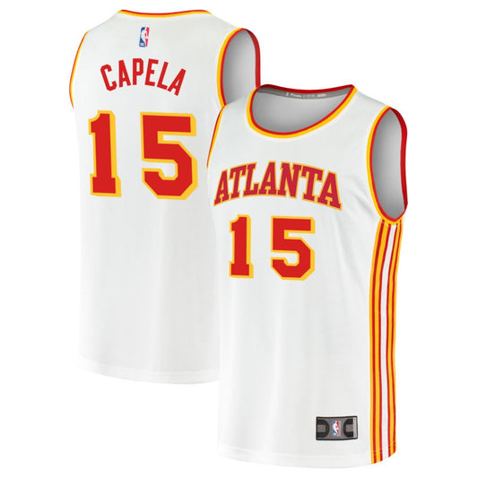 Clint Capela Atlanta Hawks Fanatics Branded Fast Break Replica Jersey - Association Edition - White