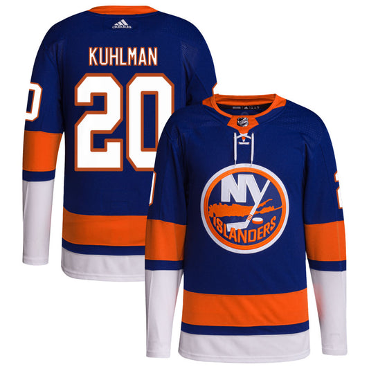 Karson Kuhlman New York Islanders adidas Home Primegreen Authentic Pro Jersey - Royal