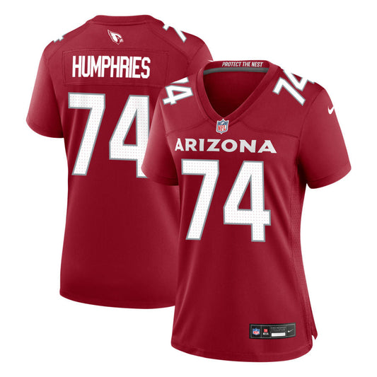 D.J. Humphries Arizona Cardinals Nike Women's Game Jersey - Cardinal