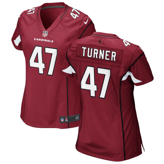 Ezekiel Turner Arizona Cardinals Nike Women's Game Jersey - Cardinal