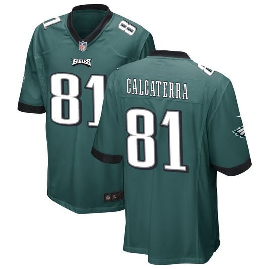 Grant Calcaterra Philadelphia Eagles Nike Game Jersey - Midnight Green