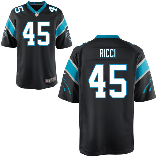 Giovanni Ricci Carolina Panthers Nike Youth Game Jersey - Black