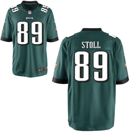 Jack Stoll Philadelphia Eagles Nike Youth Game Jersey - Midnight Green