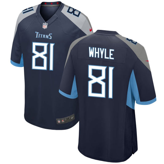 Josh Whyle Tennessee Titans Nike Jersey - Navy