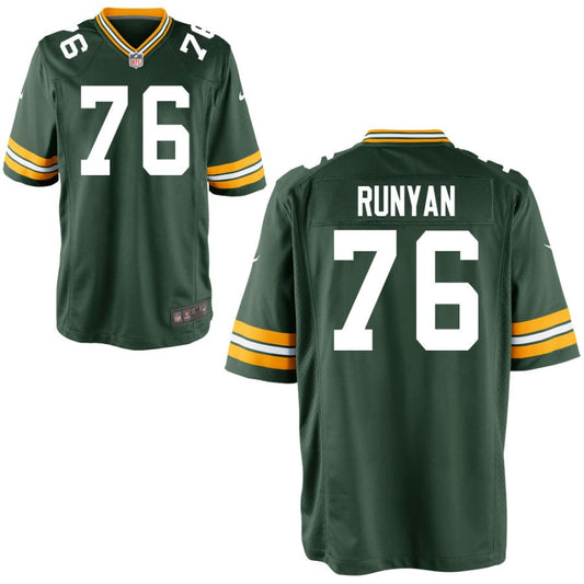 Jon Runyan Green Bay Packers Nike Youth Game Jersey - Green