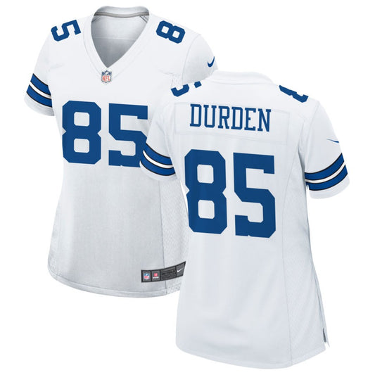 David Durden Dallas Cowboys Nike Women's Game Jersey - White