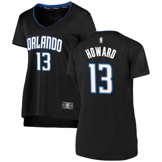 Jett Howard Orlando Magic Fanatics Branded Women's 2019 Fast Break Replica Jersey Black - Icon Edition