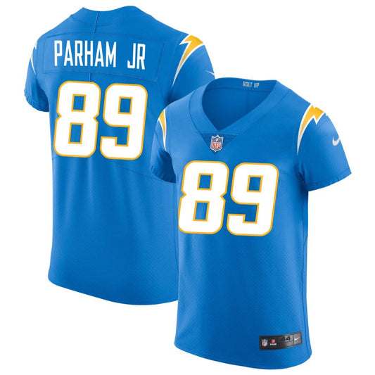 Donald Parham Jr Los Angeles Chargers Nike Vapor Elite Jersey - Powder Blue