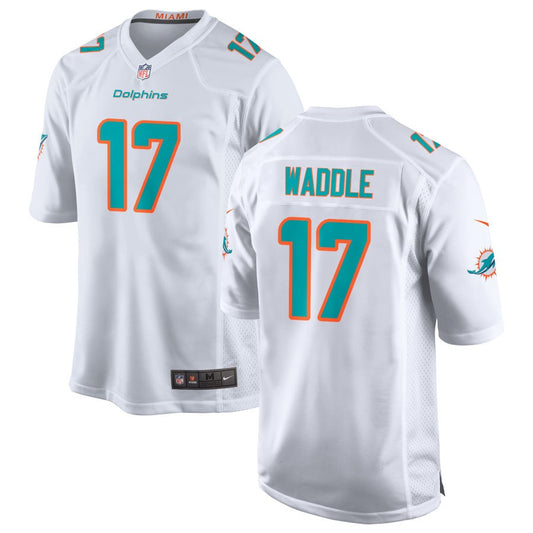 Jaylen Waddle Miami Dolphins Nike Game Jersey - White