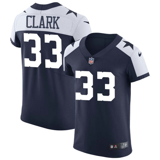 Damone Clark Dallas Cowboys Nike Alternate Vapor Elite Jersey - Navy