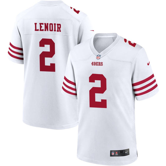 Deommodore Lenoir San Francisco 49ers Nike Game Player Jersey - White