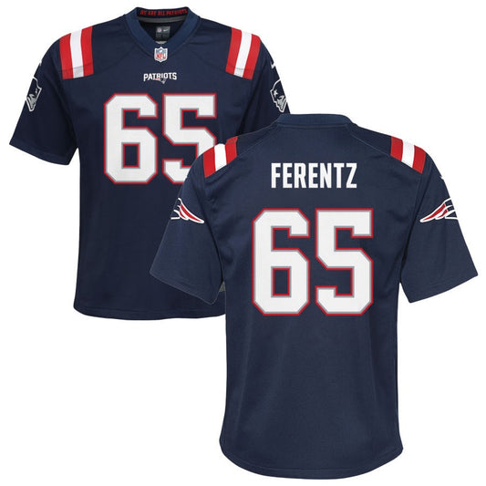 James Ferentz New England Patriots Nike Youth Game Jersey - Navy