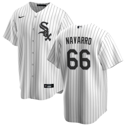 Edgar Navarro Chicago White Sox Nike Youth Home Replica Jersey - White