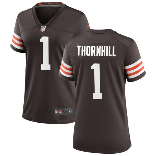Juan Thornhill Nike Cleveland Browns Women's Game Jersey - Brown