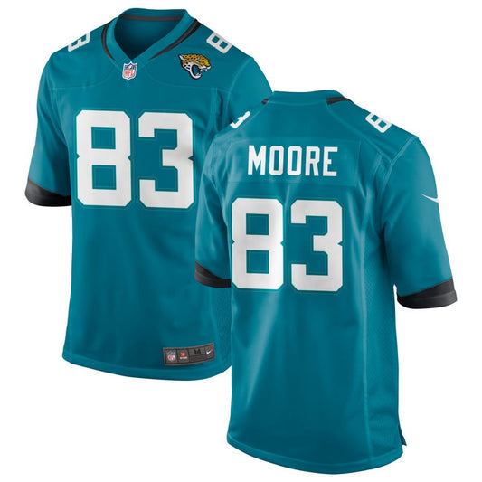 Jaylon Moore Jacksonville Jaguars Nike Alternate Game Jersey - Teal