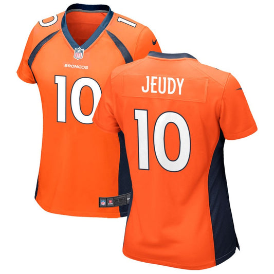 Jerry Jeudy Denver Broncos Nike Women's Game Jersey - Orange