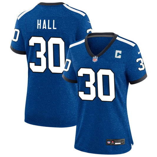 Darren Hall Indianapolis Colts Nike Women's Indiana Nights Alternate Game Jersey - Royal