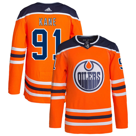 Evander Kane Edmonton Oilers adidas Home Authentic Pro Jersey - Orange