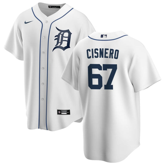 Jose Cisnero Detroit Tigers Nike Youth Home Replica Jersey - White