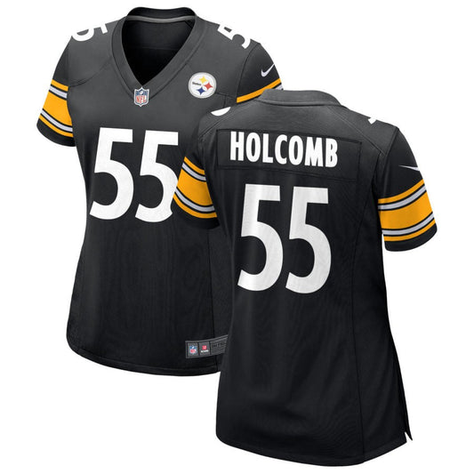 Cole Holcomb Pittsburgh Steelers Nike Women's Game Jersey - Black