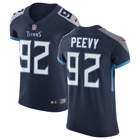 Jayden Peevy Tennessee Titans Nike Vapor Untouchable Elite Jersey - Navy