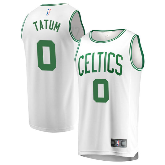 Jayson Tatum Boston Celtics Fanatics Branded Fast Break Replica Jersey - Association Edition - White