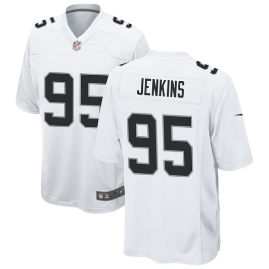 John Jenkins Las Vegas Raiders Nike Game Jersey - White