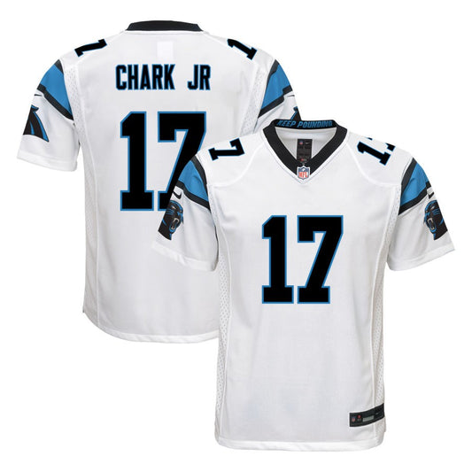 DJ Chark Jr  Carolina Panthers Nike Youth Game Jersey - White