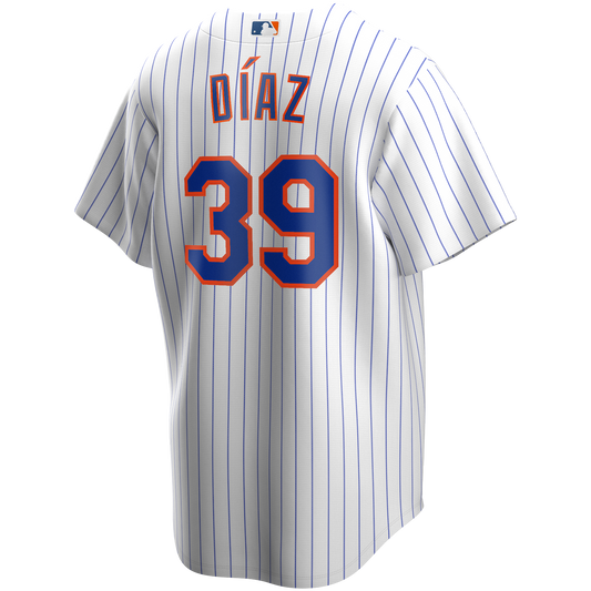 Edwin Diaz Jersey - NY Mets Replica Adult Home Jersey