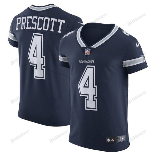 Dak Prescott 4 Dallas Cowboys Vapor Elite Player Team Jersey - Navy