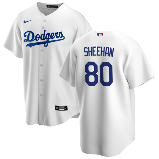 Emmet Sheehan Los Angeles Dodgers Nike Home Replica Jersey - White