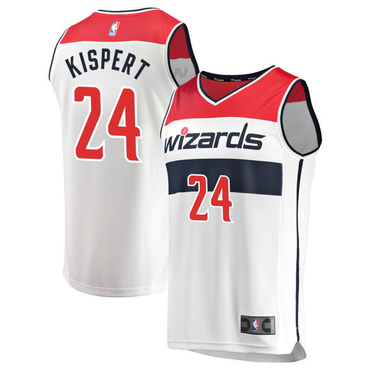 Corey Kispert  Washington Wizards Fanatics Branded Youth Fast Break Replica Jersey - Association Edition - White