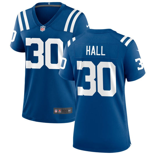 Darren Hall Nike Indianapolis Colts Women's Game Jersey - Royal